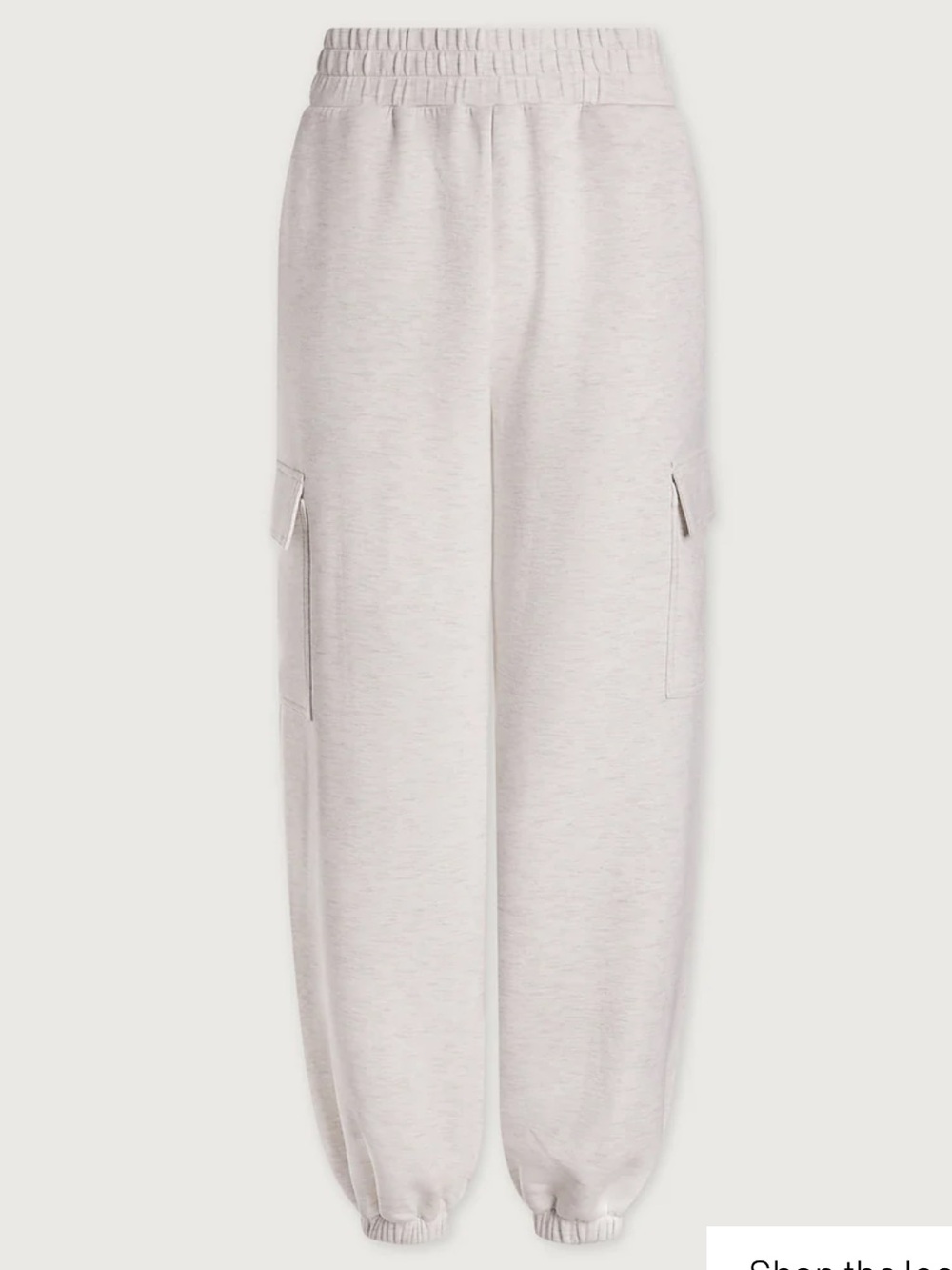 Varley Cargo Jogger Pants in Light Heather
